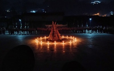 Perkemahan Jumat Sabtu SMP Negeri 1 Karangkobar